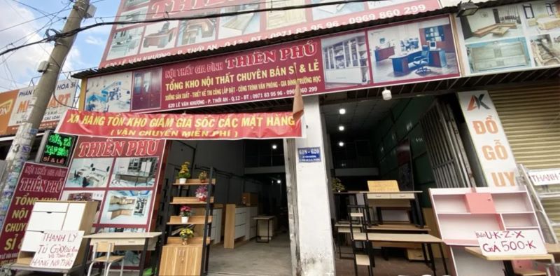 Thiên Phú - Địa chỉ bán bàn học sinh TP HCM uy tín 